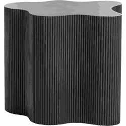 Beliani PERRY - Bijzettafel-Zwart-MDF