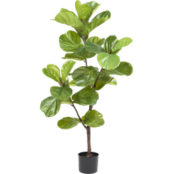 Hoyz Greenery - Kunstplant Ficus Tabaksplant 120 cm