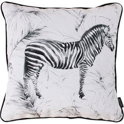 Velvet Zebra | 45 x 45 cm | Kussenhoes | Velvet/Polyester