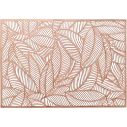 Unique Living | Placemat Nissa | Rechthoekig | Polyester | Brons | 30x45cm