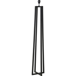 Vloerlamp Miley - Zwart - 25x130cm