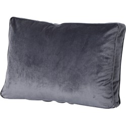 Madison - Lounge rug soft outdoor - Velvet panama grey - 60x43 - Grijs