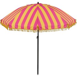 Edelman Osborn parasol geel - Ø220 x 238 cm