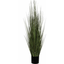 Mica Decorations - gras kunstplant - groen - H115 x D35 cm - Kunstplanten