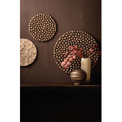 PTMD Wandpaneel Gen - 80x5x80 cm - Cement - Brons