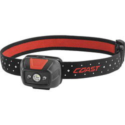 Coast fl19 hoofdlamp dimbaar rood/wit licht 320 lumen