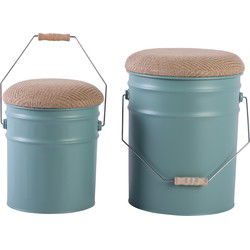Kruk Buckets - Grijsjade - Ø31cm