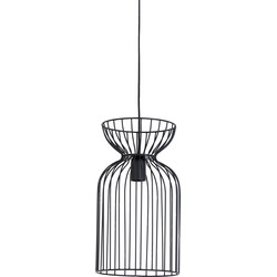 Light & Living - Hanglamp Lazar - 23x23x42 - Zwart