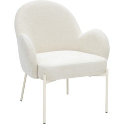 Kick fauteuil Bronx - Crème