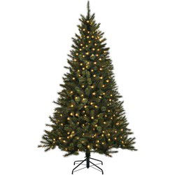 Black Box Kunstkerstboom Toronto - 114x114x185 cm - PVC/Hardnaald - Groen - 190LED