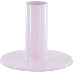 Candleholder - Basic - Metal - Lila - 8x8x6,5cm
