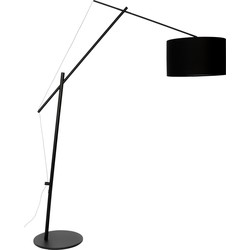 Housecraft Living Tokio Vloerlamp/ Staande lamp Zwart