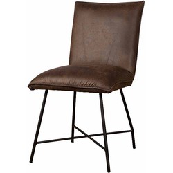 Tower living Trofa sidechair - fabric amazon 8 brown