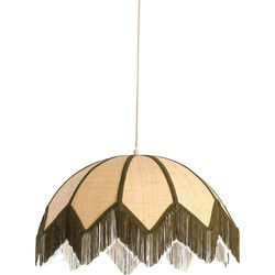 Light & Living - hanglamp - Sulina - groen - plantaardige materialen - E27 - 2987376