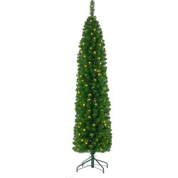 Kerstboom Candle Tree 210 cm extra smal met Warm Led verlichting kerstboom