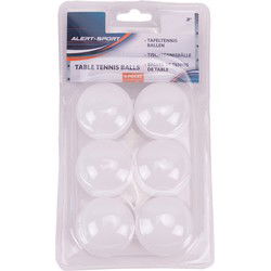 Alert Sport Tafeltennis Ballen 6 Stuks