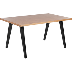 Beliani LENISTER - Eettafel-Lichte houtkleur-MDF