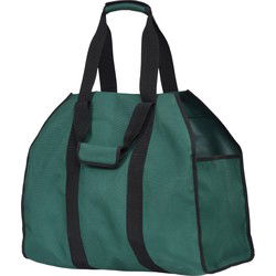 ShelterLogic® polyester brandhoutzak | Groen | 30 kg