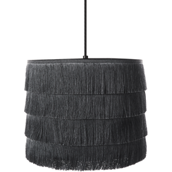 Beliani SUAPURE - Hanglamp-Zwart-Polyester