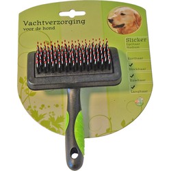 Hondenborstel slicker egelhaar medium - Gebr. de Boon