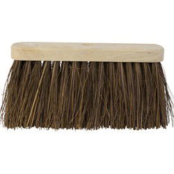 Betra Bezemkop - buitenbezem - bruin - FSC hout/natuurvezel - 30 cm - Bezem