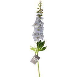 Bellatio Design Kunstbloem bloesemtak ridderspoor - 87 cm - blauw - Kunstbloemen