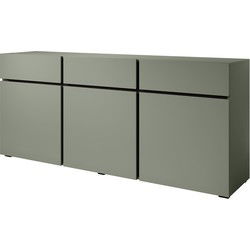 Meubella - Dressoir Cainan - Groen - 180 cm