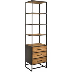 Tower living Felino - Bookcase 3 drws. 60x45x220