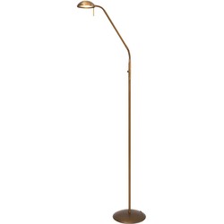 Mexlite - vloerlamp - Biron - brons - glas metaal - design lamp - LED - 7501BR