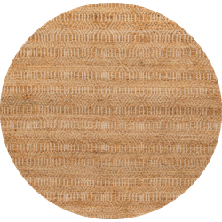 Nature Jute Tapijt - Geweven Rond Vloerkleed - Effen - Bohemian- 100 CM ROND