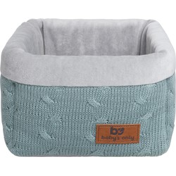 Baby's Only Commodemandje Cable - Stonegreen - 18x18x18 cm