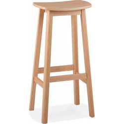 DUMAS design barkruk 41x32x76 cm Beige