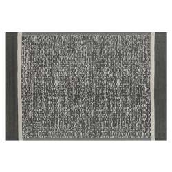 BALLARI - Outdoor kleed - Zwart - 120 x 180 cm - Polypropyleen