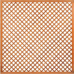 Trellis diagonaal met lijst hardhout 180 cm Tuindeco