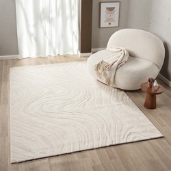 Modern vloerkleed - Petronia Crème - 200 X 290 CM