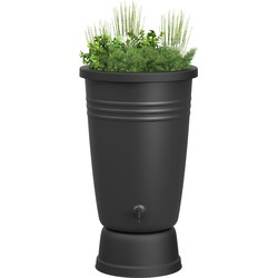 Green basics regenton plus 110ltr living black