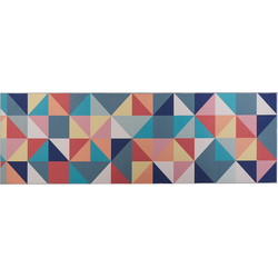 VILLUKURI - Laagpolig vloerkleed - Multicolor - 80x240 cm - Polyester