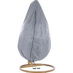 Beliani CHUVA - Meubelhoes-Grijs-PVC