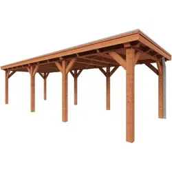 Trendhout douglas overkapping Siena, 890 x 350 cm