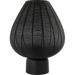 Light and Living tafellamp  - zwart - metaal - 1875612