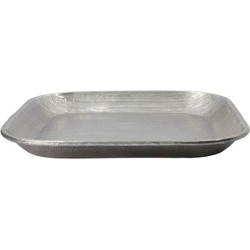 Meraki Dienblad Malva zilver 30x30cm