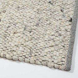 Wollen vloerkleed Bergamo 10 - Eva Interior Wit,Creme - 240 x 340 cm  - (XL)
