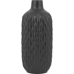 EMAR - Decoratieve vaas - Zwart - Keramiek