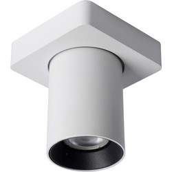 LED opbouw spot wit of zwart 5W dim-to-warm