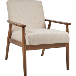 Beliani ESRUM - Fauteuil-Beige-Polyester