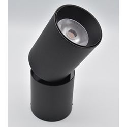 Cilinder lamp 7W LED zwart of wit dimbaar