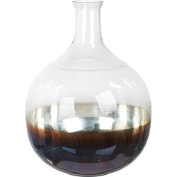 RAZALA - Bloemenvaas - Multicolor - 40 cm - Glas