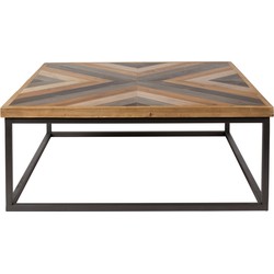 Housecraft Living Joy Salontafel Hout Bruin/Zwart