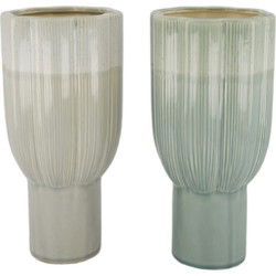 Vaas keramiek l12,5b12,5h25,2 cm blw