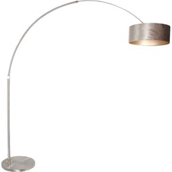 Moderne Vloerlamp Polaris Staal